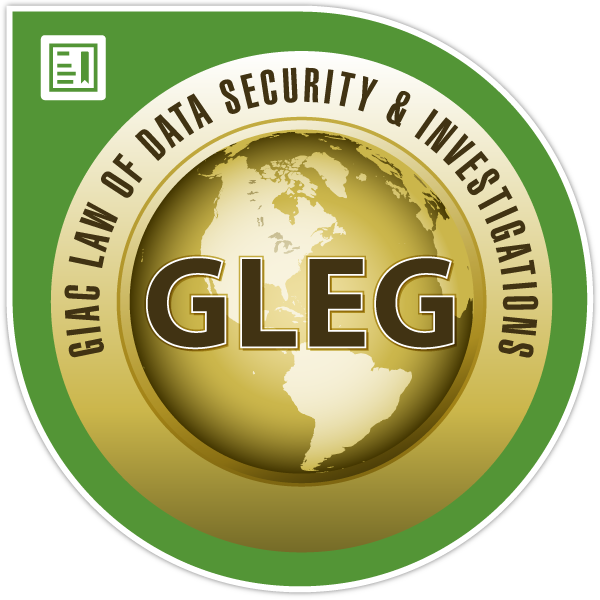 GIAC Law of Data Security & Investigation
