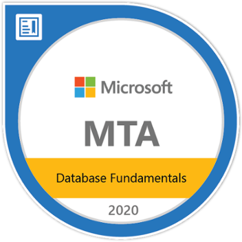 Microsoft MTA Database Fundamentals